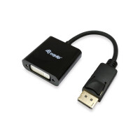 EQUIP - DisplayPort auf DVI Konverter - Schwarz - 15 cm