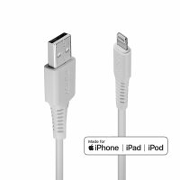 Lindy USB an Lightning Kabel weiß 2m  für iPad...