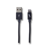 2GO - USB Datenkabel - MFI zertifiziert - anthrazit - 2,0m 2