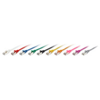 EQUIP - Patchkabel Cat6 S/FTP 2xRJ45 schwarz 0,25 m