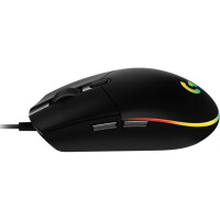 Logitech Mouse G102 LIGHTSYNC Gaming black für Rechtshänder