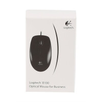 Logitech Mouse B100 Optical Black