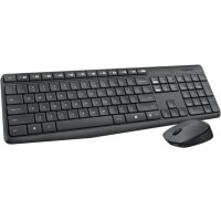 Logitech Desktop MK235 Wireless [DE] grau 3