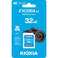 KIOXIA - SD-Card Exceria 32GB Gen 2. gallery