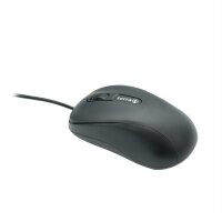 TERRA Mouse 1500 Corded USB black 3-Tasten, symmetrisch,...