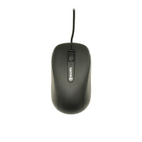 TERRA Mouse 1500 Corded USB black 3-Tasten, symmetrisch, kab