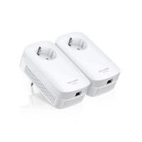TP-LINK Powerline 1200 MBit  AV1300 1xLAN Schuko Kit Kit bes