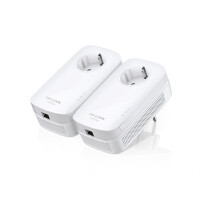 TP-LINK Powerline 1200 MBit  AV1300 1xLAN Schuko Kit Kit bes