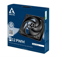 Lüfter Gehäuse Arctic P12 PWM (black) 5