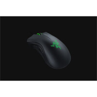 Razer Mouse DeathAdder Essential Gaming black für Rechtshänder, Kabelgebunden  2,1 m