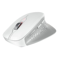 CHERRY Mouse STREAM COMFORT Wireless white Ergonomisch (Rechtshänder), 4000 dpi