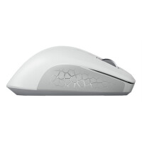 CHERRY Mouse STREAM COMFORT Wireless white Ergonomisch (Rechtshänder), 4000 dpi