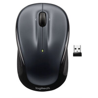 Logitech Mouse M325s Wireless Dark Silver Wireless, Optisch, 1000 dpi, 3 Tasten