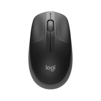 Logitech Mouse M190 Wireless FULL-SIZE black für mittelgroße bis große Hände