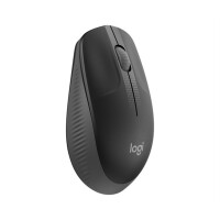 Logitech Mouse M190 Wireless FULL-SIZE black für mittelgroße bis große Hände