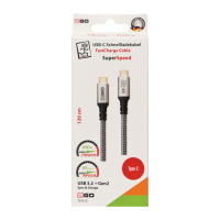 2GO - USB Datenkabel - High Speed - 10GBps - 100W - 120cm