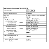 2GO - Handy Ladegerät 100V-240V - Weis 3