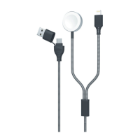 2GO - 2in1 USB / Type C Ladekabel für Apple mit Lightni