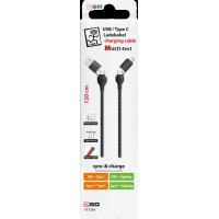 2GO - 4 in 1 USB / Type C Datenkabel sch gallery