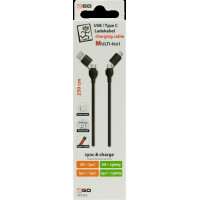 2GO - 4 in 1 USB / Type C Datenkabel sch gallery