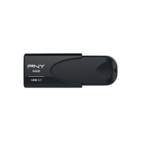 PNY - USB3.1 Attaché 4 64GB black Retail