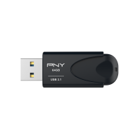 PNY - USB3.1 Attaché 4 64GB black Retail