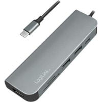 LogiLink - USB-C HUB, HDMI, PD, Kartenle gallery