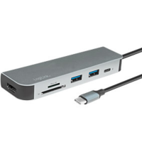 LogiLink - USB-C HUB, HDMI, PD, Kartenleser, USB 3.2 GEN 1x1
