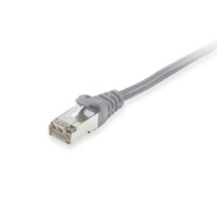 EQUIP - Patchkabel Cat6A S/FTP 2xRJ45 grau 1 m