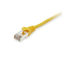 EQUIP - Patchkabel Cat6A S/FTP 2xRJ45 gelb 0,25 m