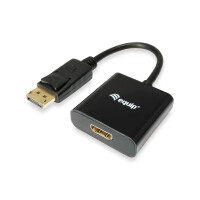 EQUIP - Displayport->HDMI Adapter St/Bu 1920x1080/60Hz...