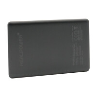 RealPower - Powerbank PB-5000 MAG ultra Slim Titan mit Magsa
