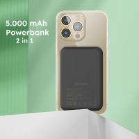 alkaya - Thor MagSafe kompatible 5.000 mAh Powerbank Slim...