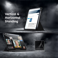 alkaya. - LUCID iPad Schutzhülle 360 FlexStand Case  sc