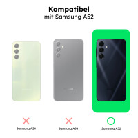 alkaya. - LUCID Silikon Case schwarz, Samsung A52 3