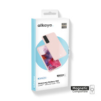 alkaya. - LUCID Silikon Case kompatibel mit Magsafe pink, Sa