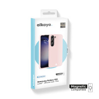 alkaya. - LUCID Silikon Case kompatibel mit Magsafe pink, Sa