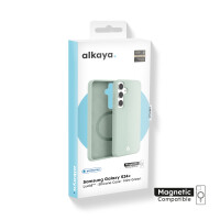 alkaya. - LUCID Silikon Case kompatibel mit Magsafe mint gr&