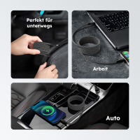 alkaya. - Speed Flex - Magnetisches Datenkabel - Geflochten 