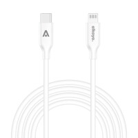 alkaya. - Speed Flex - Datenkabel - Silikon - USB C+L Wei&sz