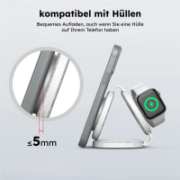 alkaya. - Flex Fold 2.0 - Trinity charger 3 in 1 - Grau Appl