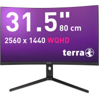 TERRA LCD/LED 3285W HA; 31.5 Zoll WQHD Curved; 180Hz;...