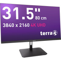 TERRA LCD/LED 3295W PV; 31.5 Zoll 4K UHD; USB-C; DisplayPort