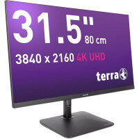 TERRA LCD/LED 3295W PV; 31.5 Zoll 4K UHD; USB-C; DisplayPort