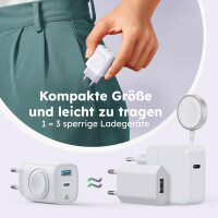 alkaya. - Nexus 3in1 Charger - 22W. GaNTechnology Dual Port 