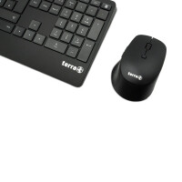 TERRA Desktop 4000 Wireless AES [DE] USB black Copilot Tasta