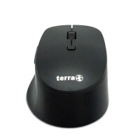 TERRA Mouse 4000 Wireless Silent USB black 6-Tasten Maus,...