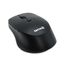 TERRA Mouse 4000 Wireless Silent USB black 6-Tasten Maus,...