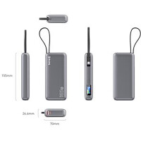 TERRA Powerbank, 20.000mAh / 165W tragbares Ladegerät 5